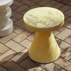 Normann Copenhagen Bit Skammel Cone - Gul 