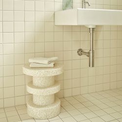 Normann Copenhagen Bit Skammel Stack - Hvid