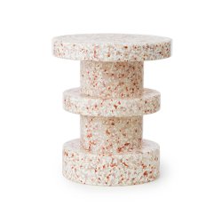 Normann Copenhagen Bit Skammel Stack Hvid