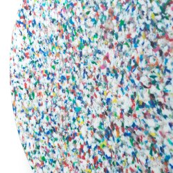 Normann Copenhagen Bit Skammel - Hvid/Multi 