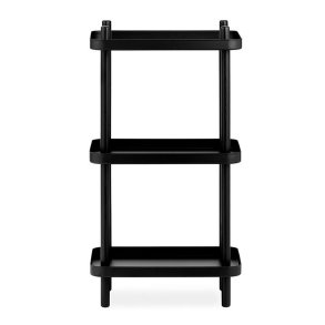 Normann Copenhagen Block Reol - Sort/Sort