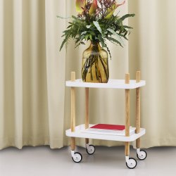 Normann Copenhagen Block Rullebord - Hvid