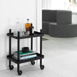 Normann Copenhagen Block Rullebord - Sort/Sort