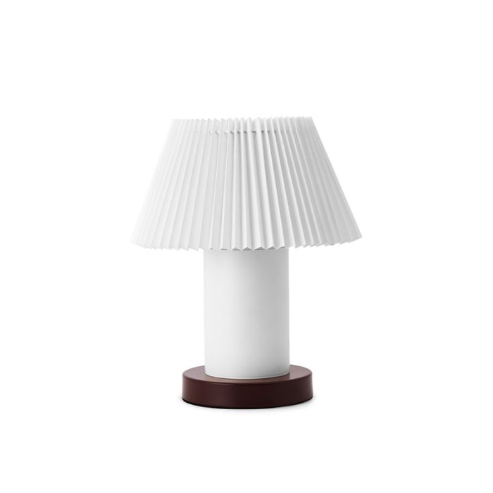 Normann Copenhagen Cellu Bordlampe - Hvid/Brun