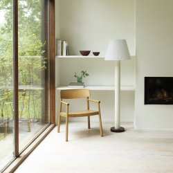 Normann Copenhagen Cellu Gulvlampe - Hvid/Brun