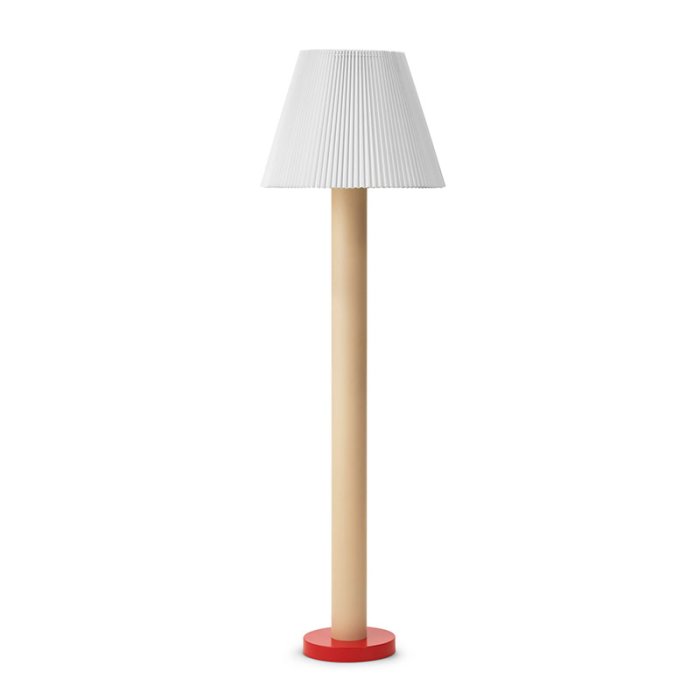 Normann Copenhagen Cellu Gulvlampe - Sand/Rd