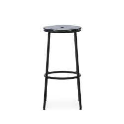 Normann Copenhagen Circa Barstol 75 cm - Sort Eg