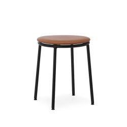Normann Copenhagen Circa Skammel Polstret Ultra Lder - Brandy