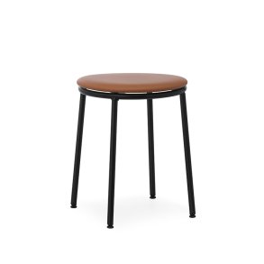 Normann Copenhagen Circa Skammel Polstret Ultra Lder - Brandy