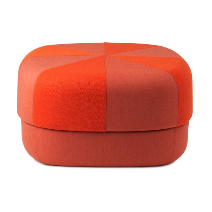 Normann Copenhagen Circus Puf Duo Stor - Orange