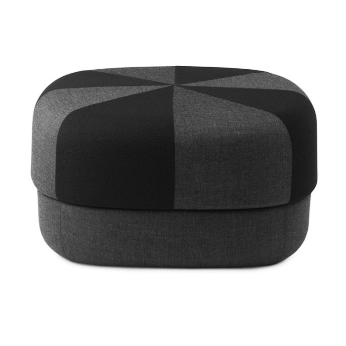 Normann Copenhagen Circus Puf Duo Stor - Sort