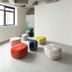 Normann Copenhagen Circus Puf Duo Lille - Sort