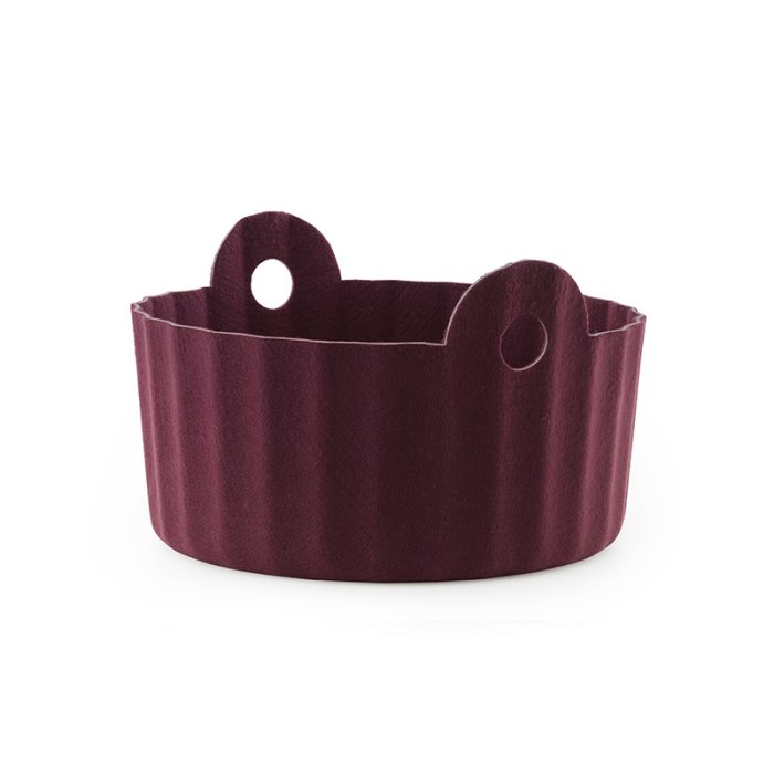 Normann Copenhagen Colu Kurv Burgundy