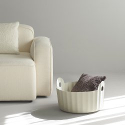 Normann Copenhagen Colu Kurv Creme