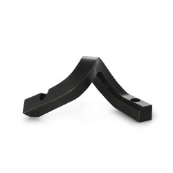 Normann Copenhagen Crooked Lysestage Two Bronzeret Messing