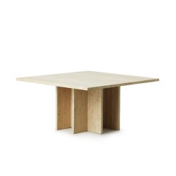 Normann Copenhagen Edge Sofabord Travertin - Stor
