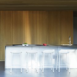 Normann Copenhagen Form Barstol 65 cm. - Stl - Hvid