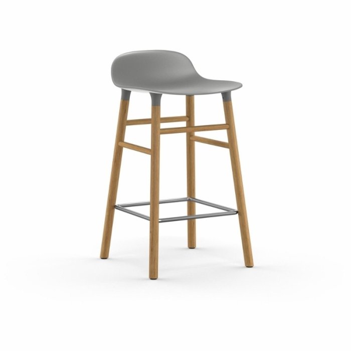 Normann Copenhagen Form Barstol 65 cm. - Egetr - Gr