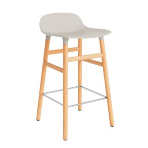 Normann Copenhagen Form Barstol 65 cm - Egetr - Light Grey