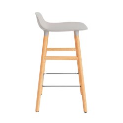 Normann Copenhagen Form Barstol 65 cm - Egetr - Warm Grey