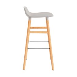 Normann Copenhagen Form Barstol 75 cm - Egetr - Warm Grey