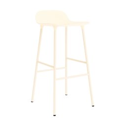 Normann Copenhagen Form Barstol 75 cm - Stl - Cream