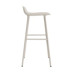 Normann Copenhagen Form Barstol 75 cm - Stl - Light Grey 