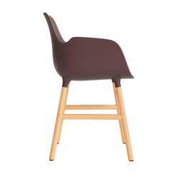 Normann Copenhagen Form Armchair Stol - Egetr - Brun