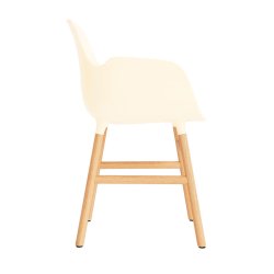 Normann Copenhagen Form Armchair Stol - Egetr - Cream
