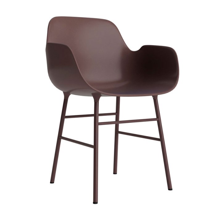 Normann Copenhagen Form Armchair Stol - Stl - Brun