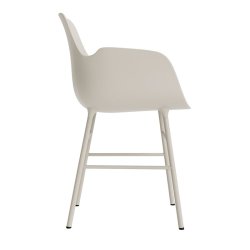 Normann Copenhagen Form Armchair Stol - Stl - Light Grey