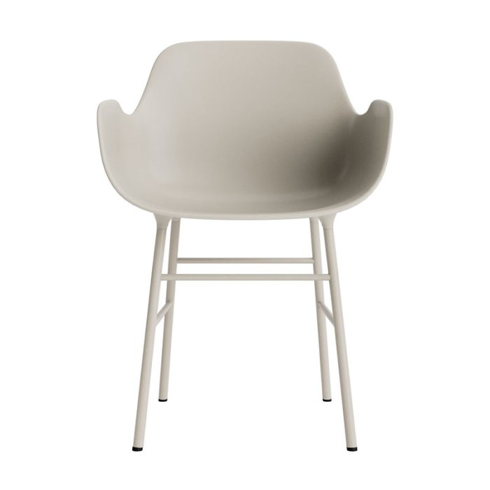 Normann Copenhagen Form Armchair Stol - Stl - Light Grey