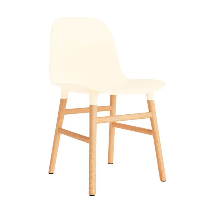 Normann Copenhagen Stol Form Chair - Egetr - Cream