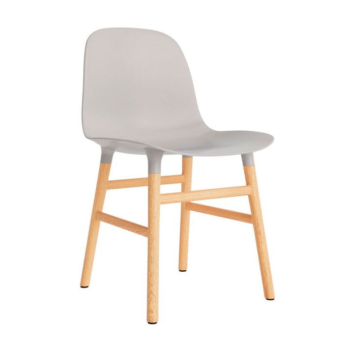 Normann Copenhagen Stol Form Chair - Egetr - Warm Grey