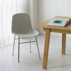 Normann Copenhagen Stol Form Chair - Stl - Light Grey