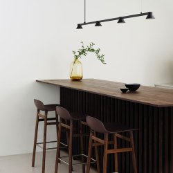 Normann Copenhagen Hat Loftlampe Large - Sort