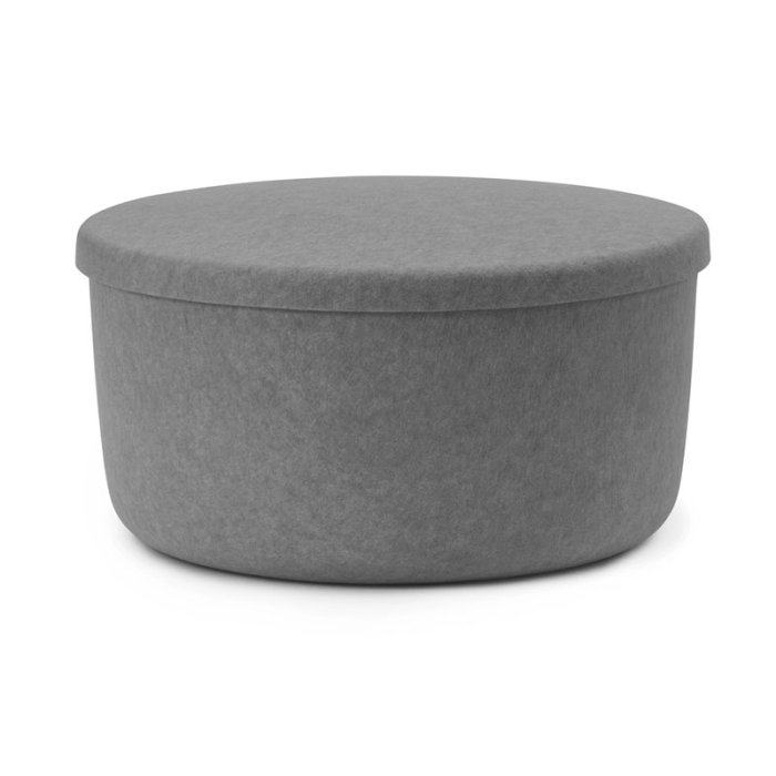 Normann Copenhagen Hide Opbevaringspuf Large - Gr