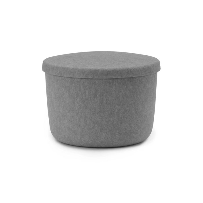 Normann Copenhagen Hide Opbevaringspuf Small - Gr