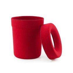 Normann Copenhagen Hide Papirkurv Pang R�d