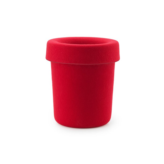 Normann Copenhagen Hide Papirkurv Pang R�d
