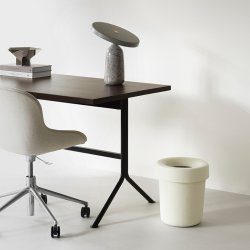 Normann Copenhagen Hide Papirkurv Creme