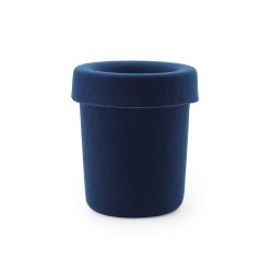 Normann Copenhagen Hide Papirkurv M�rkebl�