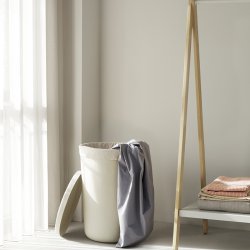 Normann Copenhagen Hide Vasket�jskurv Creme