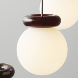 Normann Copenhagen Hinx Lampe Burgundy