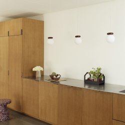Normann Copenhagen Hinx Lampe Burgundy
