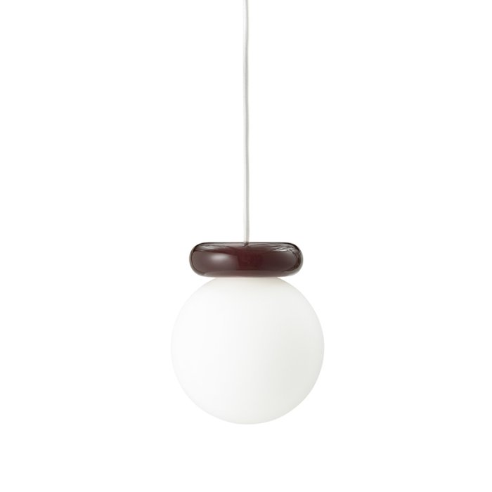 Normann Copenhagen Hinx Lampe Burgundy
