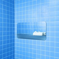 Normann Copenhagen Horizon Spejl Horizontal - Rustfrit Stl