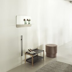 Normann Copenhagen Horizon Spejl Horizontal - Rustfrit Stl