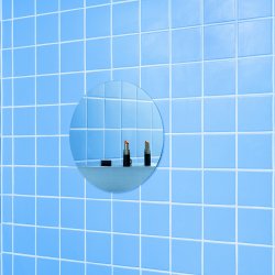 Normann Copenhagen Horizon Spejl Rund  34 cm - Rustfrit Stl