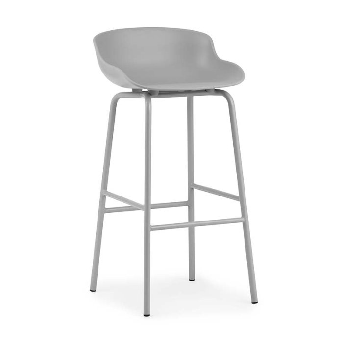 Normann Copenhagen Hyg Barstol - 75 cm - Stl - Gr